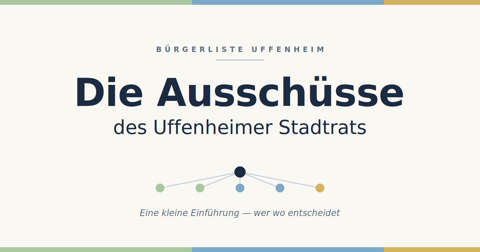 Ausschuss? Muss das weg?